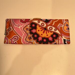 Nwot banana republic colorful fabric clutch